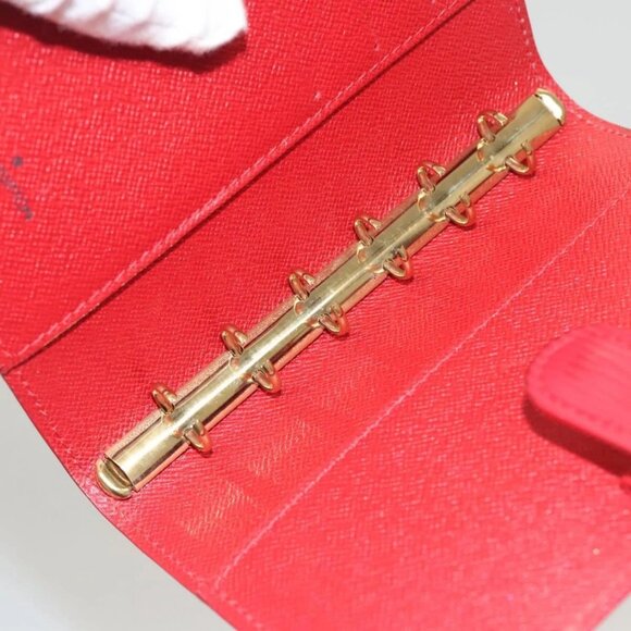 LOUIS VUITTON Epi Agenda PM Day Planner Cover Red R20057 LV Auth 118196 - Picture 8 of 16